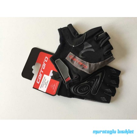 CARRARO KISA PARMAK ELDİVEN V7 E - SİYAH GRİ - S beden CARRARO KISA PARMAK ELDİVEN V7 E - SİYAH GRİ - S beden