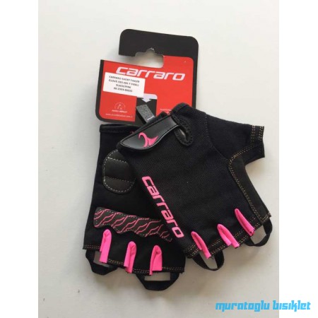 CARRARO KISA PARMAK ELDİVEN CRO-004 - SİYAH PEMBE - S BEDEN CARRARO KISA PARMAK ELDİVEN CRO-004 - SİYAH PEMBE - S BEDEN