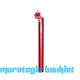 WAKE Sele Borusu 27.2mm 35cm Kızaklı - Kırmızı WAKE Sele Borusu 27.2mm 35cm Kızaklı - Kırmızı