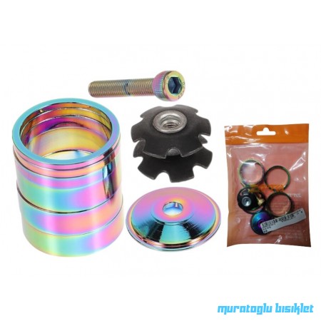 ZTTO Spacer Seti Alüminyum - Rainbow ZTTO Spacer Seti Alüminyum - Rainbow
