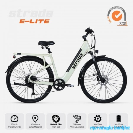 28J STRADA E-LITE ELEKTRİKLİ ŞEHİR BİSİKLETİ - BEJ - 51 KADRO 28J STRADA E-LITE ELEKTRİKLİ ŞEHİR BİSİKLETİ - BEJ - 51 KADRO