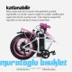 20J STRADA E-SİS ELEKTRİKLİ KATLANIR BİSİKLET - BEYAZ PEMBE 20J STRADA E-SİS ELEKTRİKLİ KATLANIR BİSİKLET - BEYAZ PEMBE