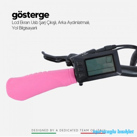 20J STRADA E-SİS ELEKTRİKLİ KATLANIR BİSİKLET - BEYAZ PEMBE 20J STRADA E-SİS ELEKTRİKLİ KATLANIR BİSİKLET - BEYAZ PEMBE