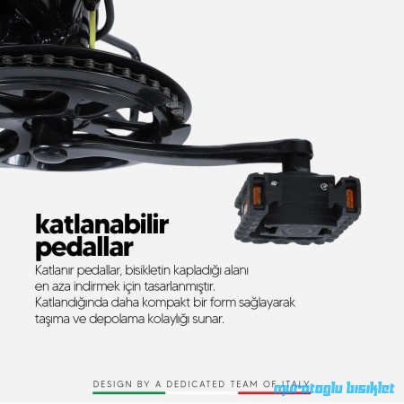 20J STRADA E-BRO ELEKTRİKLİ KATLANIR BİSİKLET - SİYAH SARI 20J STRADA E-BRO ELEKTRİKLİ KATLANIR BİSİKLET - SİYAH SARI
