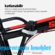 20J STRADA E-BRO ELEKTRİKLİ KATLANIR BİSİKLET - SİYAH MAVİ