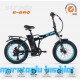 20J STRADA E-BRO ELEKTRİKLİ KATLANIR BİSİKLET - SİYAH MAVİ