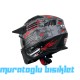 SWAY - FS-X2 TROOPER FULLFACE KASK - SİYAH KIRMIZI GRİ - MEDİUM BEDEN SWAY - FS-X2 TROOPER FULLFACE KASK - SİYAH KIRMIZI GRİ - MEDİUM BEDEN