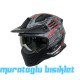 SWAY - FS-X2 TROOPER FULLFACE KASK - SİYAH KIRMIZI GRİ - LARGE BEDEN SWAY - FS-X2 TROOPER FULLFACE KASK - SİYAH KIRMIZI GRİ - LARGE BEDEN