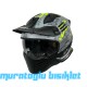 SWAY - FS-X2 TROOPER FULLFACE KASK - GRİ NEON SARI SİYAH - LARGE BEDEN