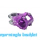WAKE Gidon Boğazı Alüminyum 31.8mm -Mor / Gri WAKE Gidon Boğazı Alüminyum 31.8mm -Mor / Gri