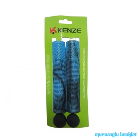 KENZE Slikon Elcik 165mm - Açık Mavi-Siyah KENZE Slikon Elcik 165mm - Açık Mavi-Siyah