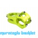 WAKE Gidon Boğazı Alüminyum 31.8mm - Yeşil WAKE Gidon Boğazı Alüminyum 31.8mm - Yeşil