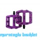 EVO Pedal Rulmanlı Çivili - Mor EVO Pedal Rulmanlı Çivili - Mor