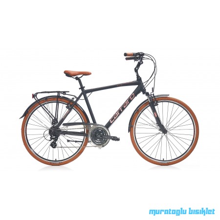 28J CARRARO ELITE 804 ŞEHİR BİSİKLETİ - MAT SİYAH KAHVE - 48 KADRO