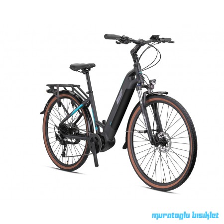 28J LOOP COMMUTER 9V HD ELEKRİKLİ BİSİKLET - SİYAH TURKUAZ - 45 Kadro 28J LOOP COMMUTER 9V HD ELEKRİKLİ BİSİKLET - SİYAH TURKUAZ - 45 Kadro