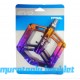 EVO Alüminyum Pedal Rulmanlı Çivili - Mor/Turuncu EVO Alüminyum Pedal Rulmanlı Çivili - Mor/Turuncu