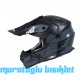 SWAY - FS-617 CRAK CROSS KASK - MAT SİYAH GRİ - LARGE BEDEN SWAY - FS-617 CRAK CROSS KASK - MAT SİYAH GRİ - LARGE BEDEN