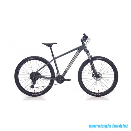 27.5J BİANCHİ MAGMA 27S CUES 18V HD DAĞ BİSİKLETİ - KOYU GRİ - 43 KADRO