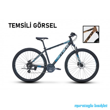 26J CARRARO FORCE 650 DAĞ BİSİKLETİ - BRONZ SİYAH BEYAZ - 38 KADRO