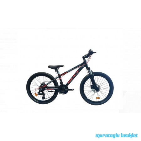 24J RUUT GRUFF MD 21V DAĞ BİSİKLETİ - SİYAH KIRMIZI - 30 KADRO