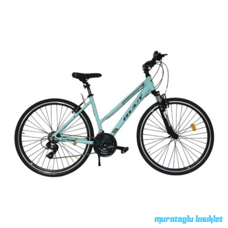 28J RUUT RIVERSIDE ŞEHİR BİSİKLETİ - TURKUAZ SİYAH - 46 KADRO