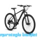 27.5J MOSSO BLACK EDITION X18 DAĞ BİSİKLETİ - SİYAH - 41 KADRO