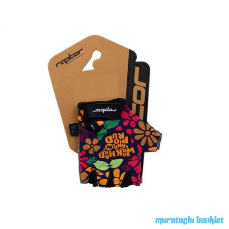 RAPTOR WORK HARD Kısa Parmak Jelli Çocuk Eldiveni 