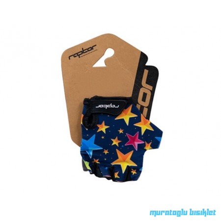 RAPTOR STARS Kısa Parmak Jelli Çocuk Eldiveni 
