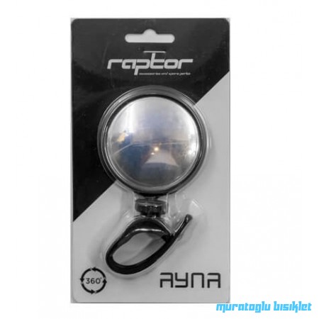 RAPTOR - Ayna - JY-17 - Kayış Bağlantılı - SİYAH