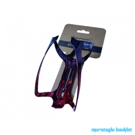 BRIVIGA -Bisiklet Şişe Kafesi - Kırmızı/Siyah