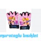 TEX XBYC HJ-1509  KIZ ÇOCUK ELDİVENİ - KÖPEK - PEMBE