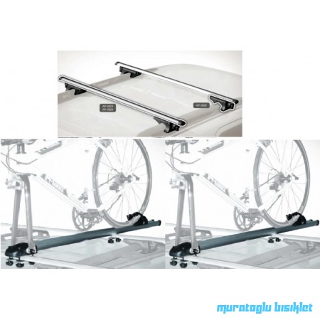 BNB RACK TAVAN RAYI VE 2 ADET BİSİKLET TAŞIYICI 