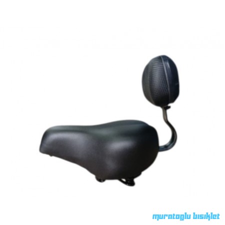 FATBIKE SELE BEL DESTEKLİ KOLTUK Geniş - Siyah