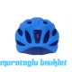 MOON KS-22  KASK IŞIKLI - MAT MAVİ - M