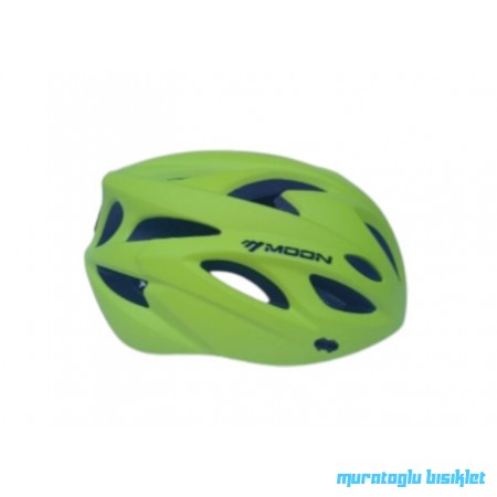 MOON KS-22  KASK IŞIKLI - MAT NEON SARI - M