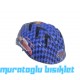 MOON M-7 ÇOCUK KASK ARABALAR KARELİ - MAVİ - M