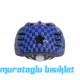 MOON M-7 ÇOCUK KASK ARABALAR KARELİ - MAVİ - S