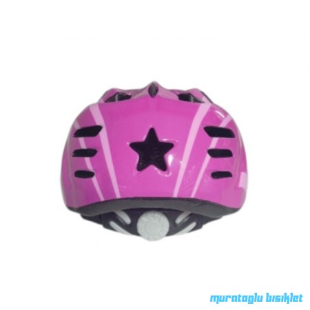 MOON M-7 ÇOCUK KASK ÇİZGİ DESENLİ - MOR PEMBE - S