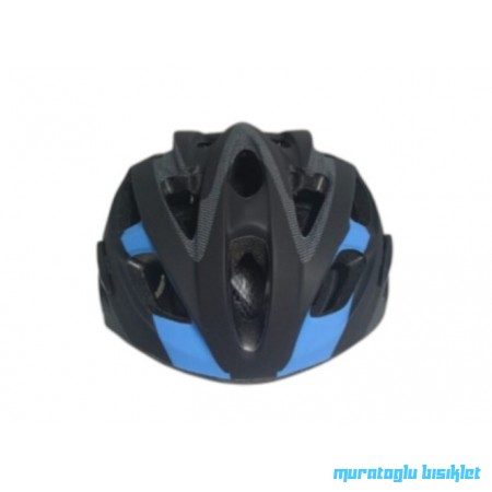 MOON MV-88  KASK IŞIKLI  -  SİYAH MAVİ - M