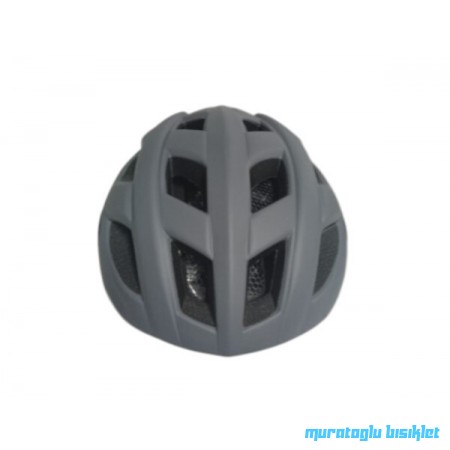 MOON HB3-9  KASK IŞIKLI - Gri - L