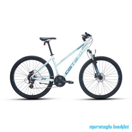 27.5J CARRARO FORCE 751 HD DAĞ BİSİKLETİ - MAT CAM MAVİ TURUNCU - 38