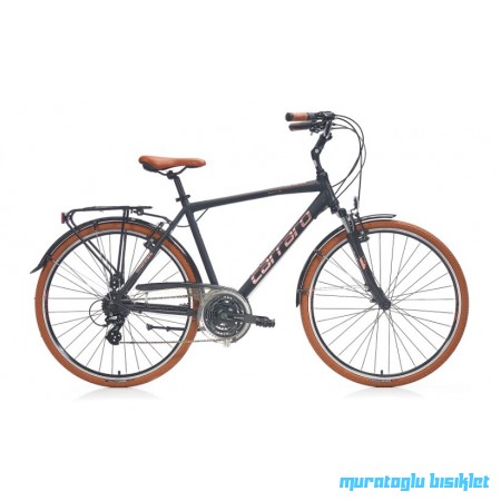 28J CARRARO ELITE 804 ŞEHİR BİSİKLETİ - MAT SİYAH KAHVE - 52
