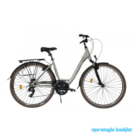 28J RUUT INCITY ŞEHİR BİSİKLETİ - BRONZ GRİ - 48