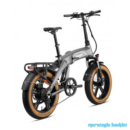 20J LOOP ARMOUR KOLON 7V HD ELEKTRİKLİ KATLANIR BİSİKLET - MAT GRİ