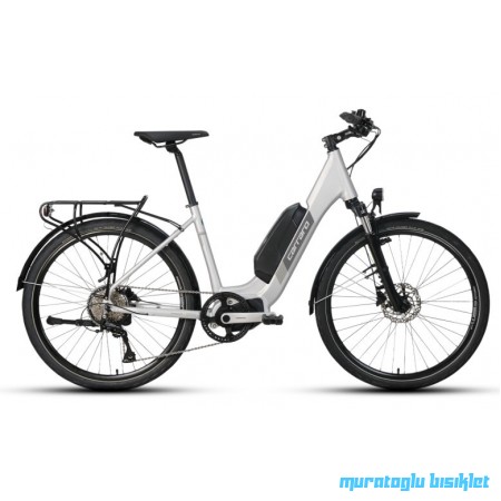 26J CARRARO PADOVA 8V ELEKTRİKLİ ŞEHİR BİSİKLETİ - MAT GRİ/KOYU GRİ - 40