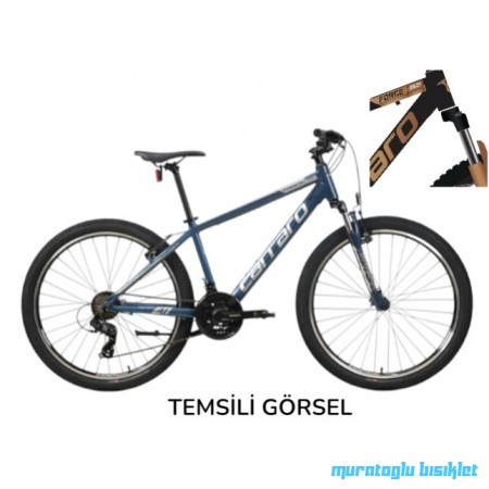 26J CARRARO FORCE 600 DAĞ BİSİKLETİ - MAT SİYAH BRONZ - 38