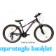 24J RUUT MEDUSA 21V VB BAYAN DAĞ BİSİKLETİ - SİYAH MOR - 30 KADRO