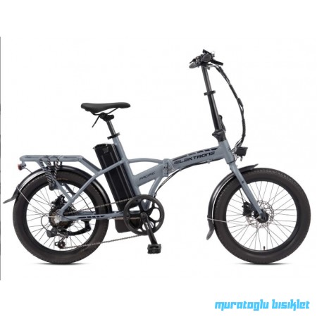 20J ELEKTRONE PACIFIC 7V HD ELEKTRİKLİ KATLANIR BİSİKLET - NARDO GRİ/SİYAH