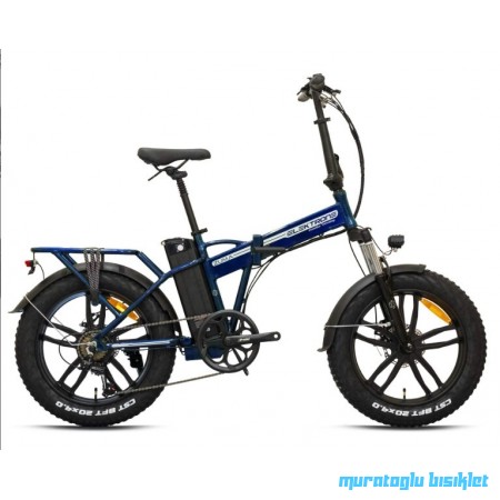 20J ELEKTRONE ZUMA 7V HD ELEKTRİKLİ KATLANIR BİSİKLET - LACİVERT GRİ