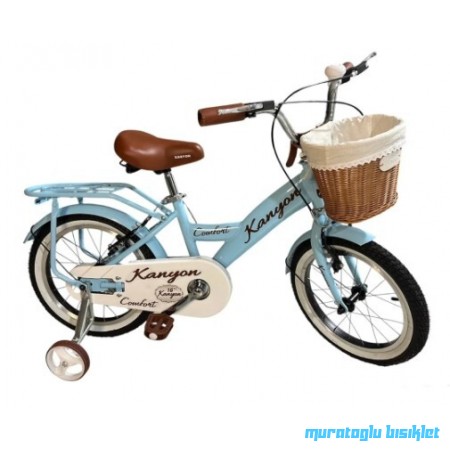 16J KANYON COMFORT ÇOCUK BİSİKLETİ - MAVİ